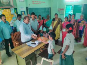 Madurai district provided support equipment for Handicap students!