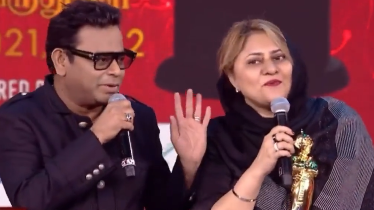 Don't speak in Hindi, speak in Tamil... AR Rahman told his wife!