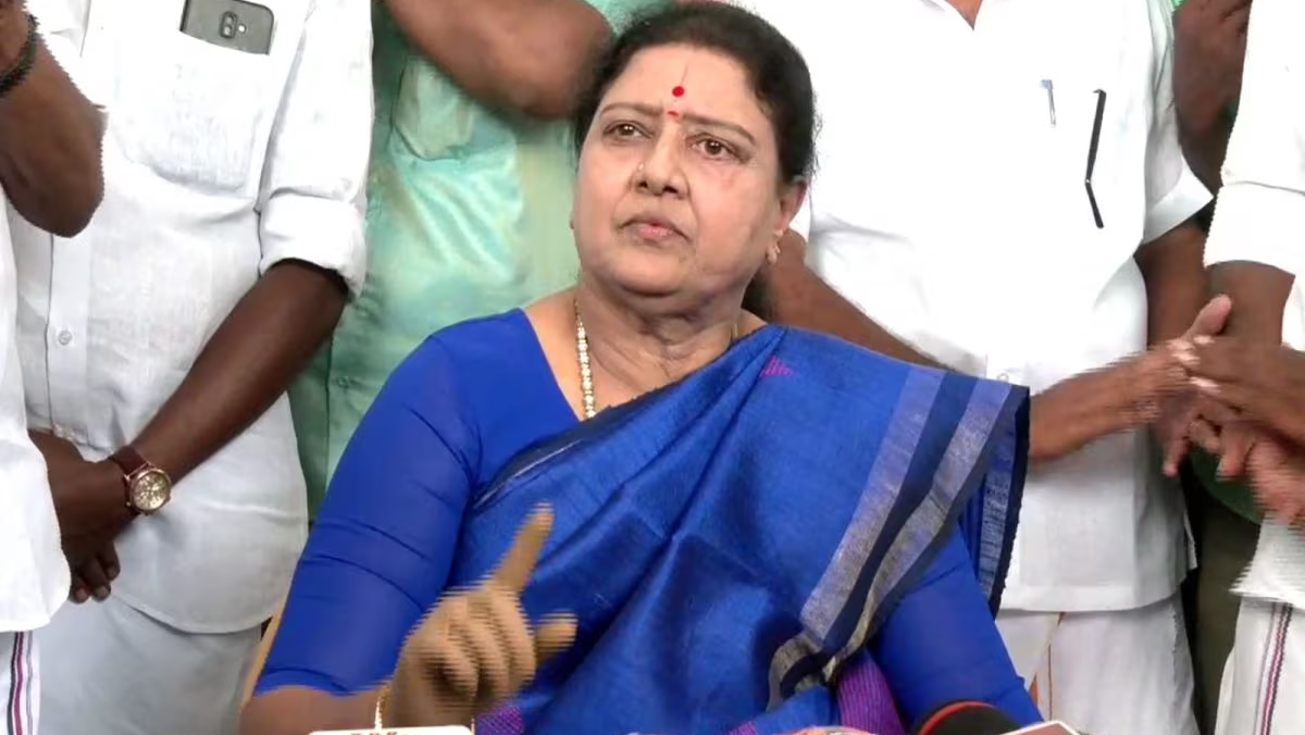 I'm acting normally for everyone! - - VK Sasikala.