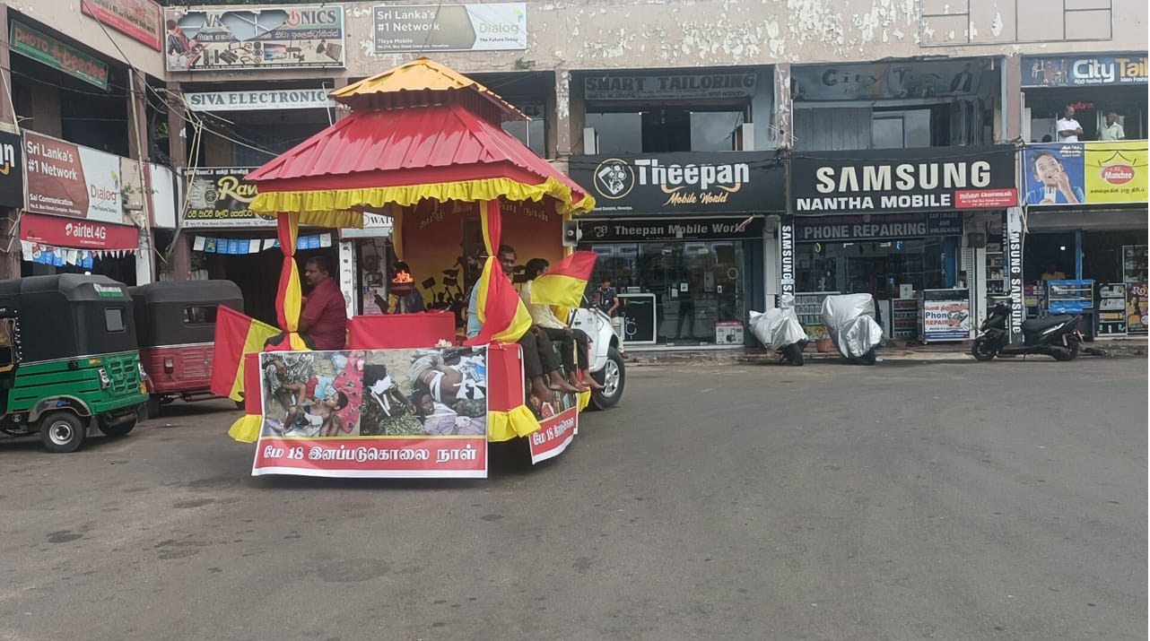 From Amparai to Mullivaikal Urthi Bhavani demanded justice for the massacre of Tamils!