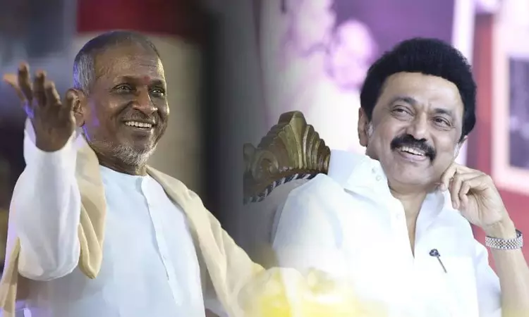 Chief Minister M. K. Stalin personally met 'musician' Ilayaraja and congratulated him on his birthday!