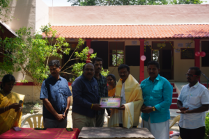 Government school renovated by old people!