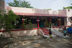 Government school renovated by old people!