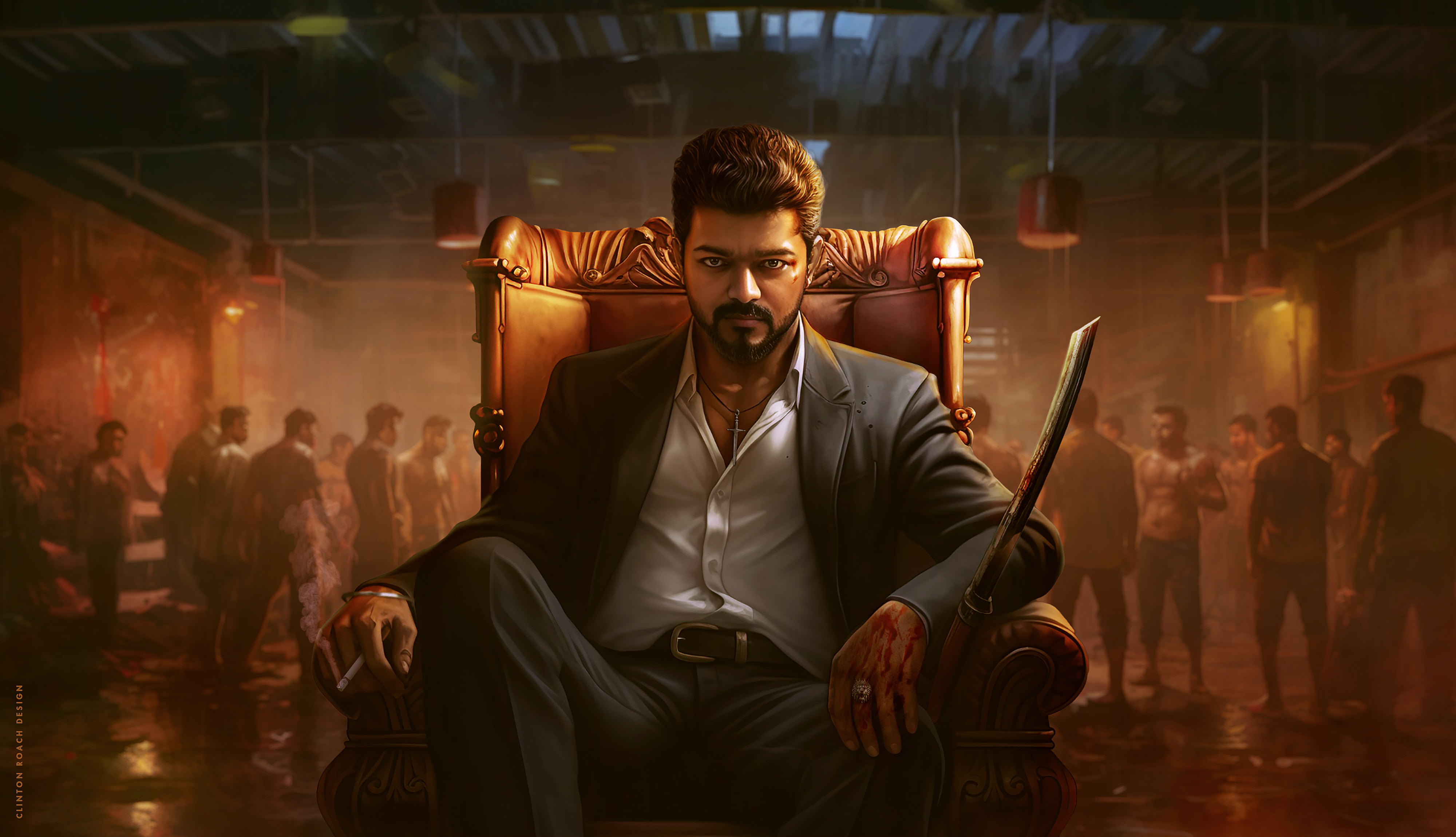 Leo first look released on Vijay's birthday!