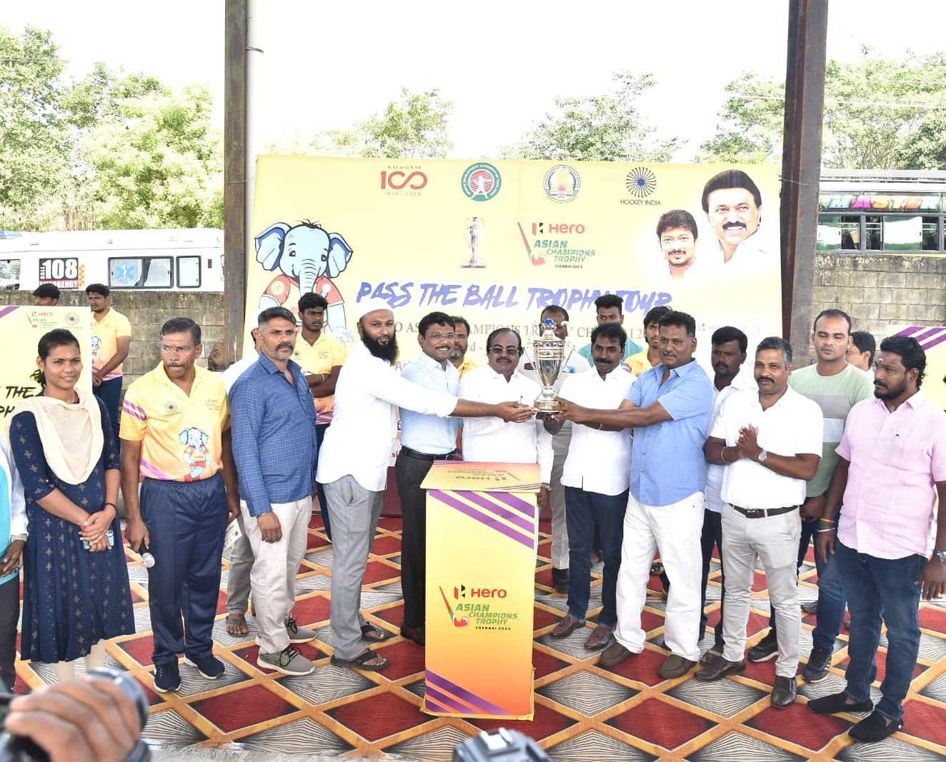 Asia Championship Hockey Cup Inauguration Ceremony held at Tiruvannamalai!