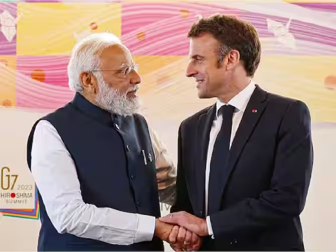 Prime Minister Narendra Modi Left For France On A Two-day Visit.