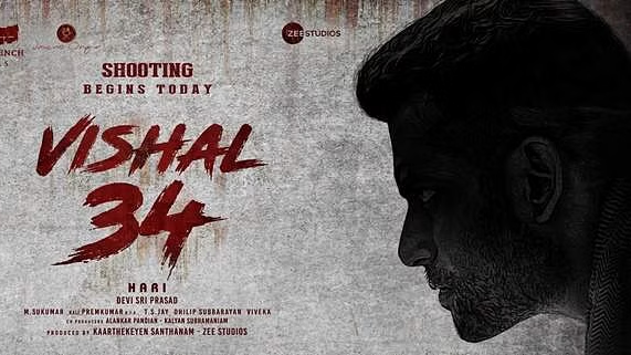 "Vishal 34" shooting begins today!